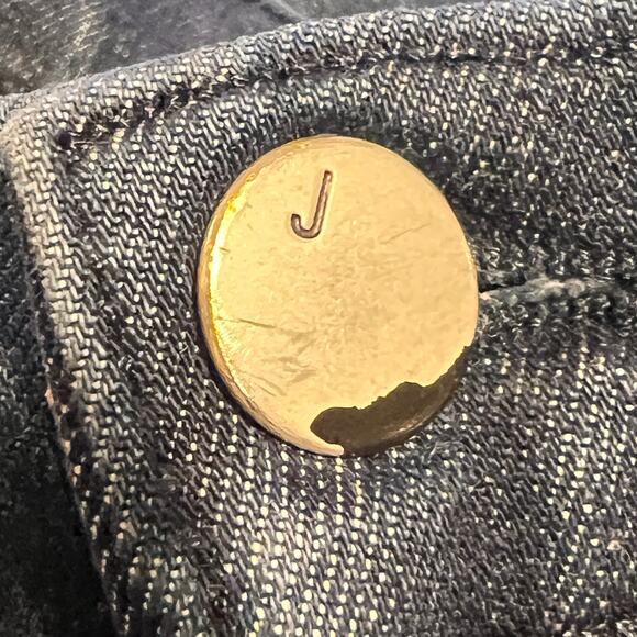 J Brand Alana Cropped Skinny Jeans Size 26 Blue High Rise Stretch Denim Cotton - Picture 11 of 11